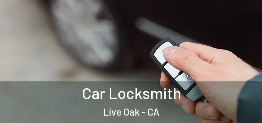  Car Locksmith Live Oak - CA