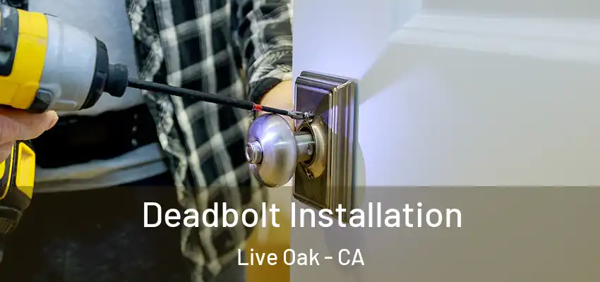  Deadbolt Installation Live Oak - CA