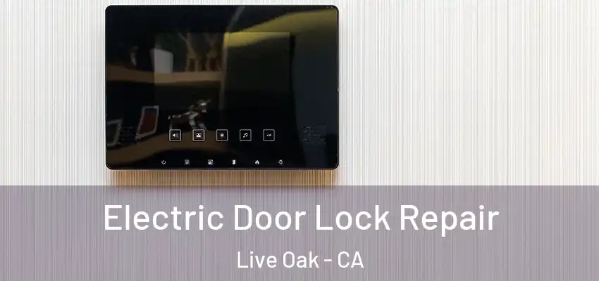  Electric Door Lock Repair Live Oak - CA